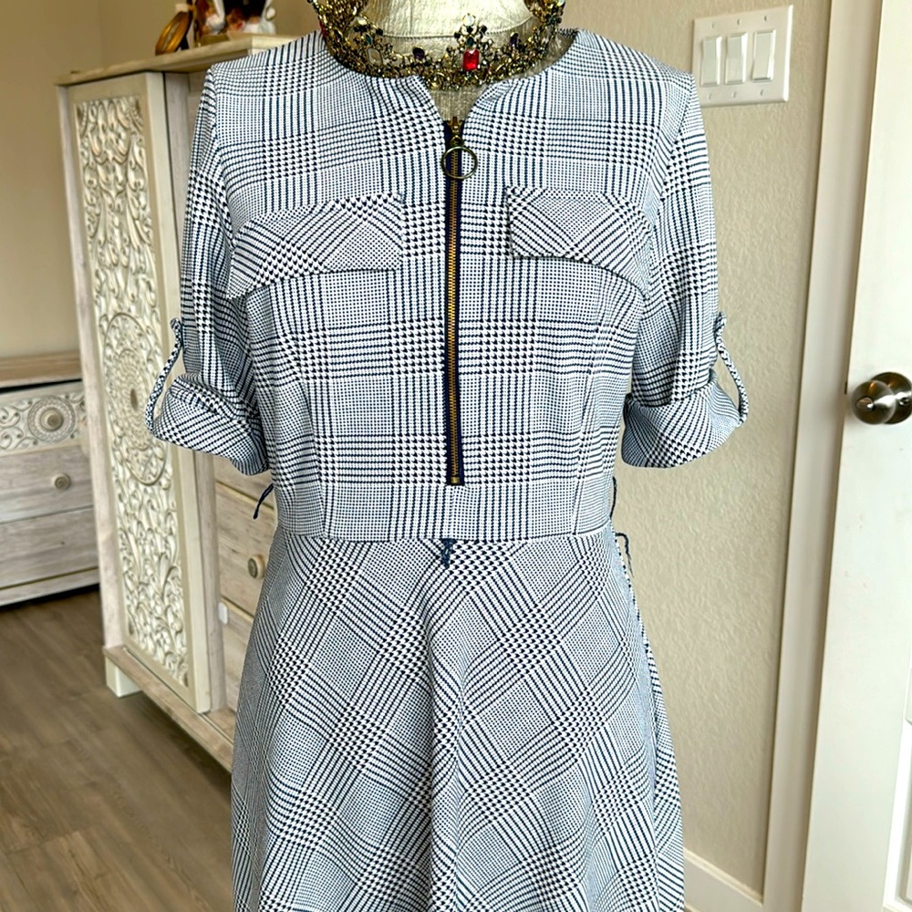 Gray Dress Shelby Palmer